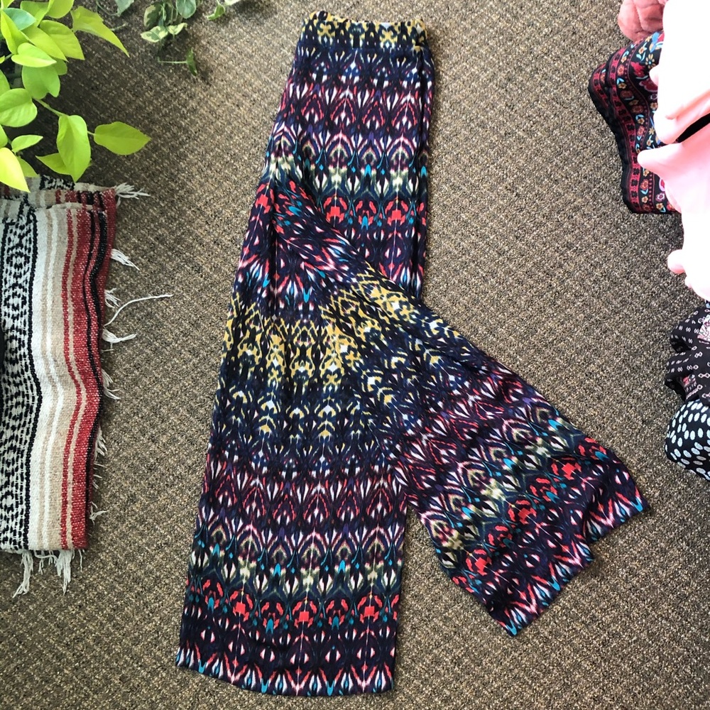 Sheer bell bottom style pants!